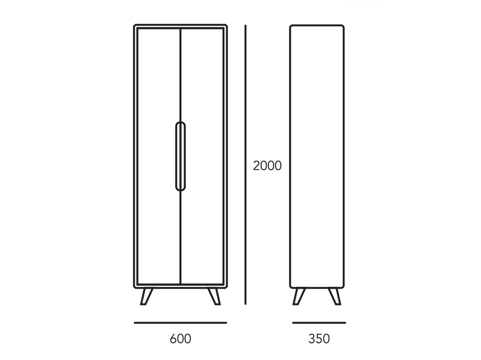 Abessi Wardrobe 600 — photo 2